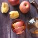 sliced apple beside black handled knife