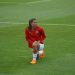 woman on field